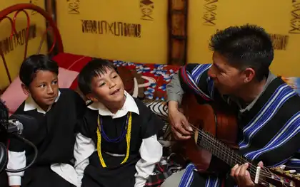 Wilson Chindoy, un Kamëntsá hijo de las estrellas