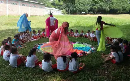 Experiencia de Cuerpo Sonoro: el espacio en la primera infancia