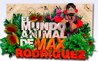 ¡Aventuras, títeres y animales! Mira con los niños El mundo animal de Max Rodríguez