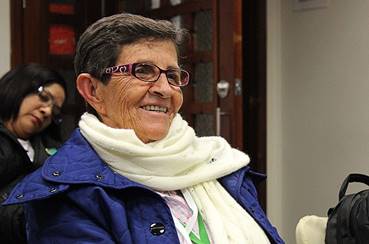 Carlota Restrepo Hincapié, es bibliotecaria y promotora de lectura desde hace 35 años en San Andrés (San Andrés y Providencia)