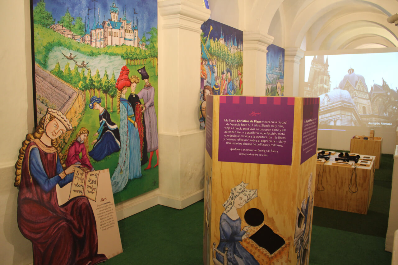 Exposición en museo para niños, la Edad Media