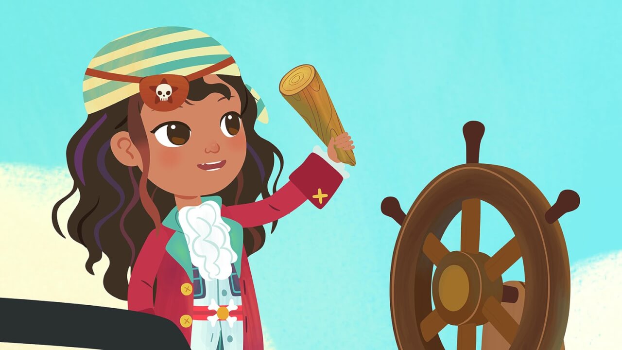 Ana Pirata, series infantiles con niñas protagonistas