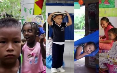 La vida de cinco niños de cinco regiones del país (con audiodescripción)