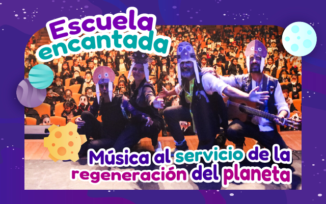 Rosalía Mowgli y la Escuela Encantada: Música al servicio de la regeneración del planeta