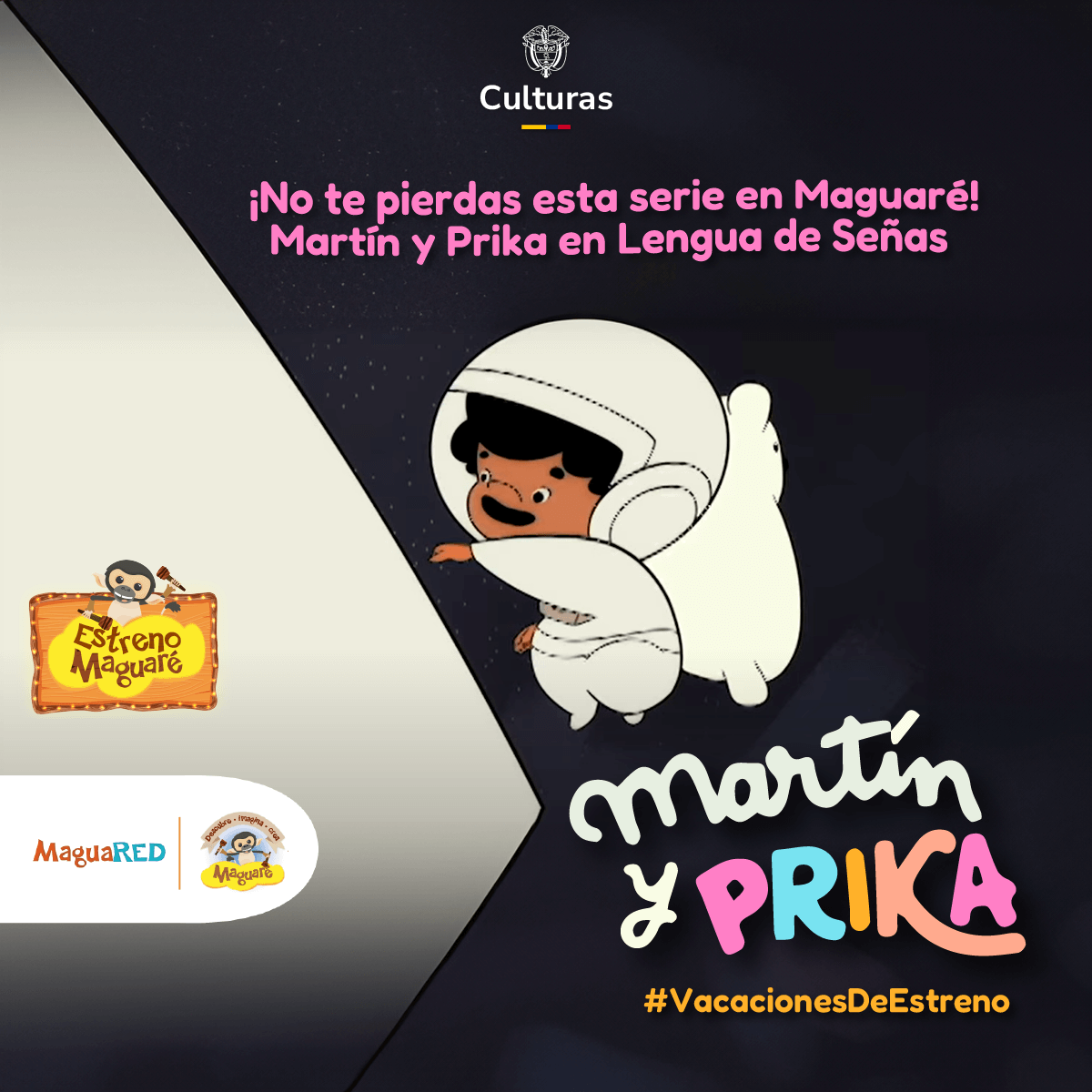 ¡Martín y Prika en lengua de Señas Colombiana! 