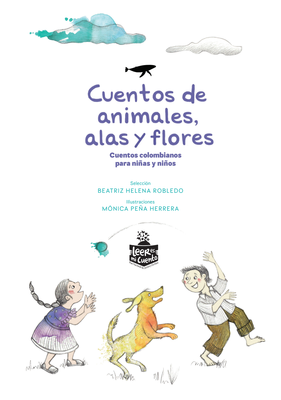 Portada - Cuentos de animales, alas y flores